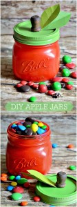 DIY Apple Jars