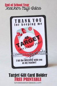 Target Gift Card Holder