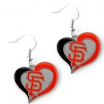 major league baseball earrings