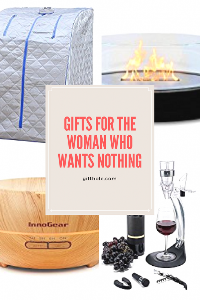 Gifts For The Woman Who Wants Nothing For Pinterest